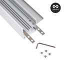 Pendant/Surface Mounted LED CCT Linear light - 40W - Adjustable power - 120cm
