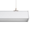 Pendant/Surface Mounted LED CCT Linear light - 40W - Adjustable power - 120cm