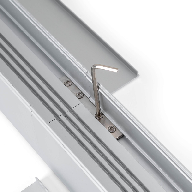 Pendant/Surface Mounted LED CCT Linear light - 40W - Adjustable power - 120cm
