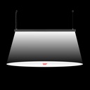 Pendant/Surface Mounted LED CCT Linear light - 60W - Adjustable power - 180cm