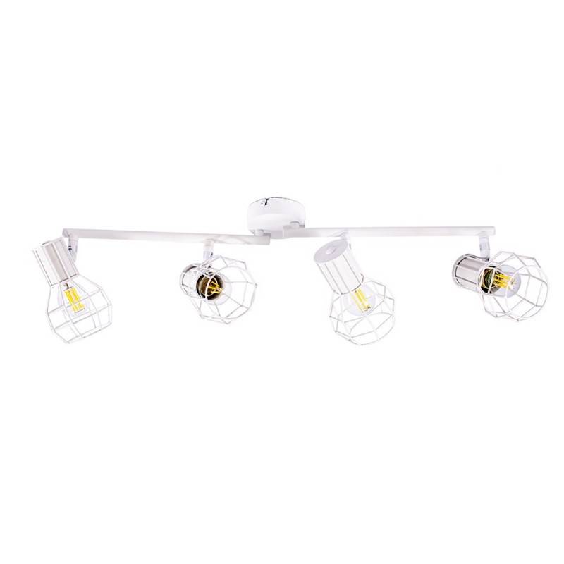 Cage ceiling lamp orientable "AZOR-4" E14