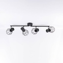 Cage ceiling lamp orientable "AZOR-4" E14