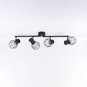 Cage ceiling lamp orientable "AZOR-4" E14