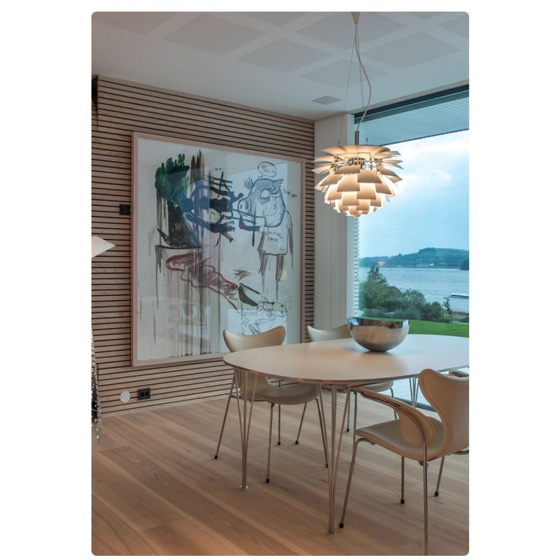 Glass pendant light "Luxor Glass" - E27