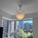 Glass pendant light "Luxor Glass" - E27