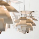Design pendant light "Luxor" - Bronze colour - E27