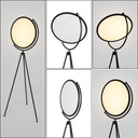 Design LED Floor lamp "Eyes" - 26W - Warm light