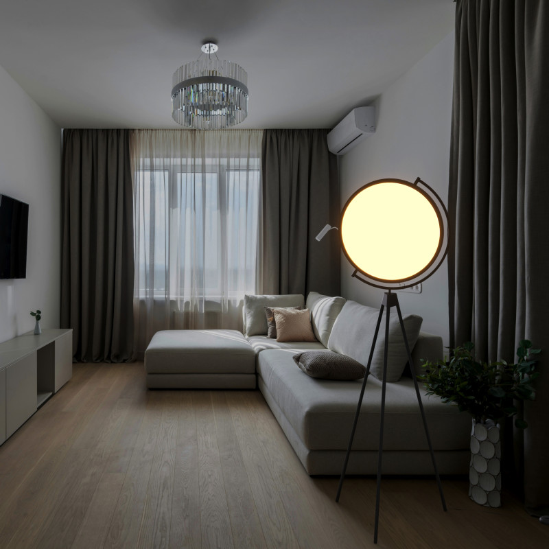 Design LED Floor lamp "Eyes" - 26W - Warm light