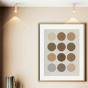 Aluminum ceiling light "Sandy 20" - 20cm - GU10