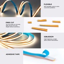 Single color COB LED Strip - 24V DC - FREE CUT - 11W/m - 8mm - IP20 - 10-meters-roll
