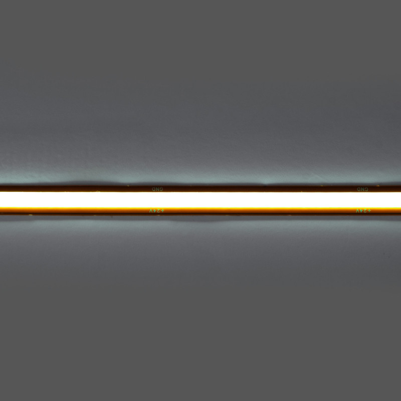 Single color COB LED Strip - 24V DC - FREE CUT - 11W/m - 8mm - IP20 - 10-meters-roll