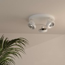 Triple adjustable ceiling spotlight "IRIS 3" + 3 AR111 light bulbs