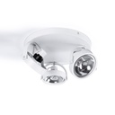 Triple adjustable ceiling spotlight "IRIS 3" + 3 AR111 light bulbs
