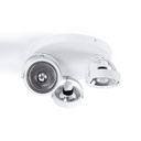 Triple adjustable ceiling spotlight "IRIS 3" + 3 AR111 light bulbs