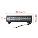 LED bar for off road, 4x4, machinery and nautical 72W 5000lm