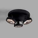 Triple adjustable ceiling spotlight "IRIS 3" + 3 AR111 light bulbs
