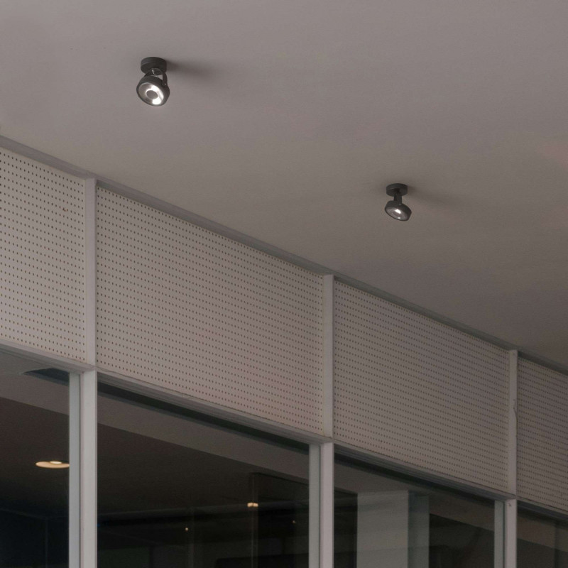 Adjustable ceiling spotlight "IRIS" + AR111 GU10 light bulb
