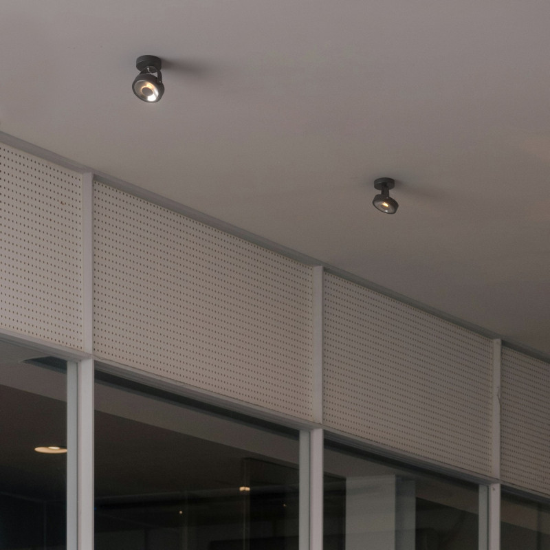 Adjustable ceiling spotlight "IRIS" + AR111 GU10 light bulb