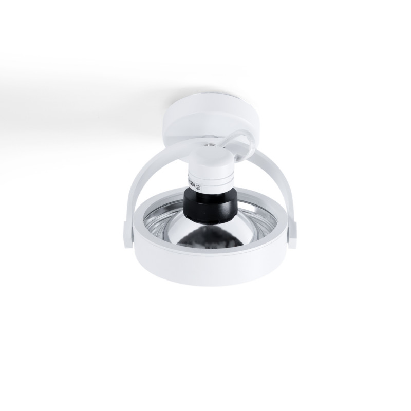Adjustable ceiling spotlight "IRIS" + AR111 GU10 light bulb