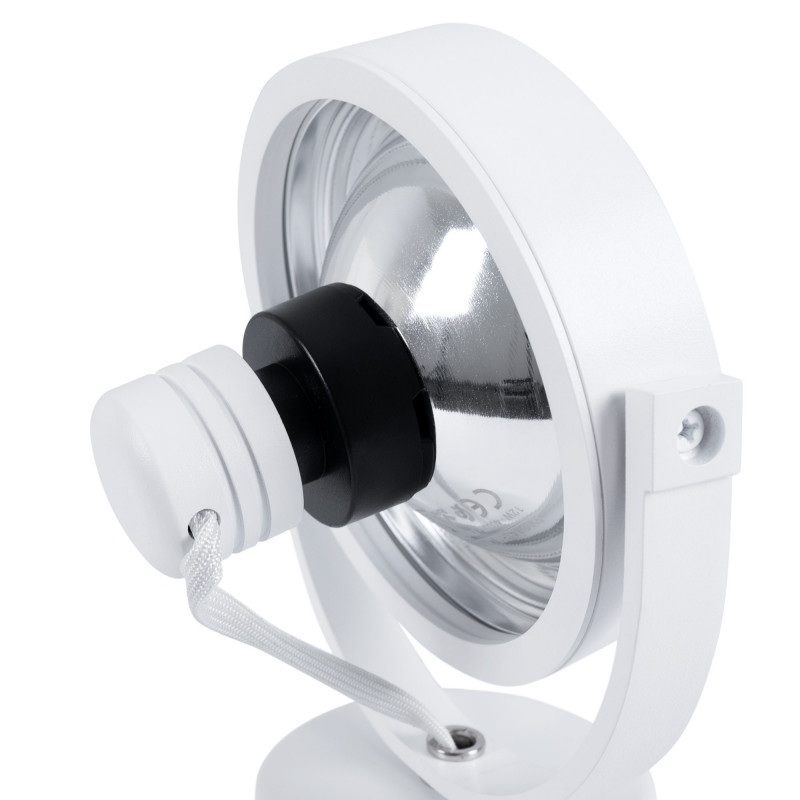 Adjustable ceiling spotlight "IRIS" + AR111 GU10 light bulb
