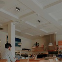 Double adjustable ceiling spotlight "IRIS" + 2 AR111 GU10 light bulbs