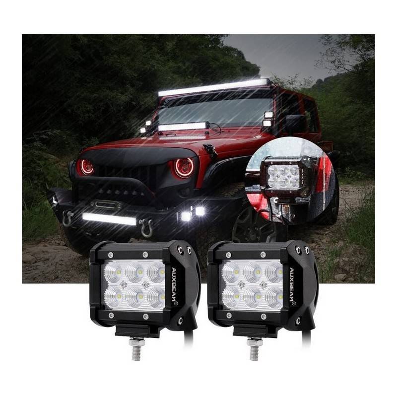 LED spotlight for machinery, 4x4 off road and nautical 18W -1800lm