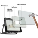 Pack x 10 - Outdoor LED floodlights - 30W - 95lm/W - IP65