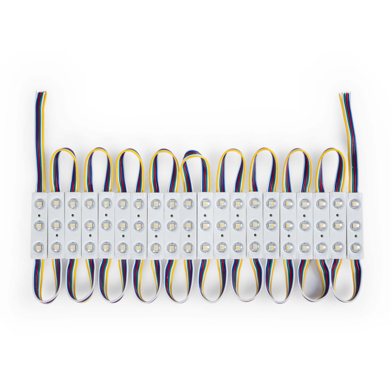 RGB + CCT LED modules for signage - 0.96W - 12V - IP65 - 120º