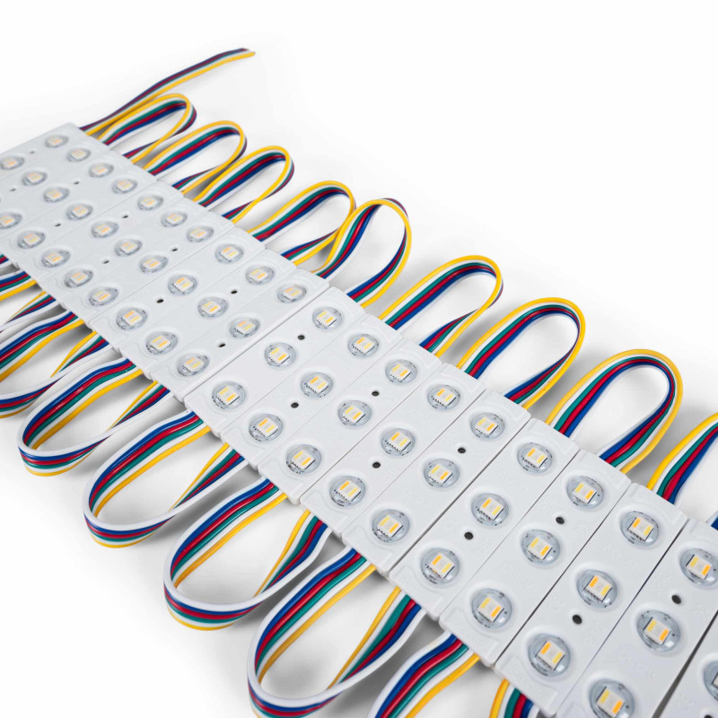 RGB + CCT LED modules for signage - 0.96W - 12V - IP65 - 120º