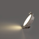 Outdoor LED Downlight 5W - 4000K - IP65 - TRIAC dimmable - Interchangeable bezel - Cutout Ø68mm