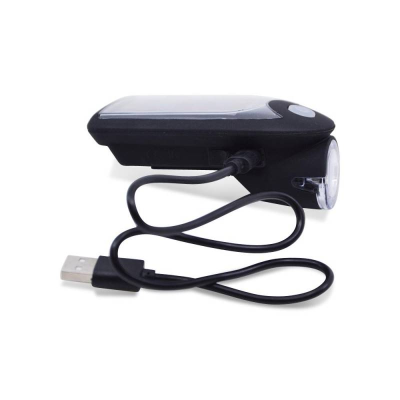 Solar USB bicycle lamp 240lm