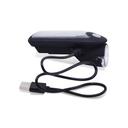 Solar USB bicycle lamp 240lm