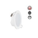 Outdoor LED Downlight 5W - 4000K - IP65 - TRIAC dimmable - Interchangeable bezel - Cutout Ø68mm