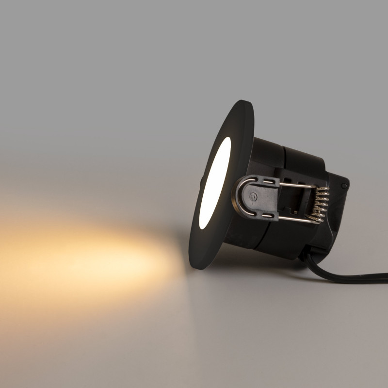 CCT LED Downlight - 6W - TRIAC Dimmable - Ø68mm - IP65 - Chrome