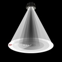 CCT LED Downlight - 6W - TRIAC Dimmable - Ø68mm - IP65 - Chrome