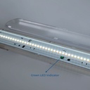 LED Tri-proof light / Emergency light - CCT - 120cm - Connectable - 40W - IP65