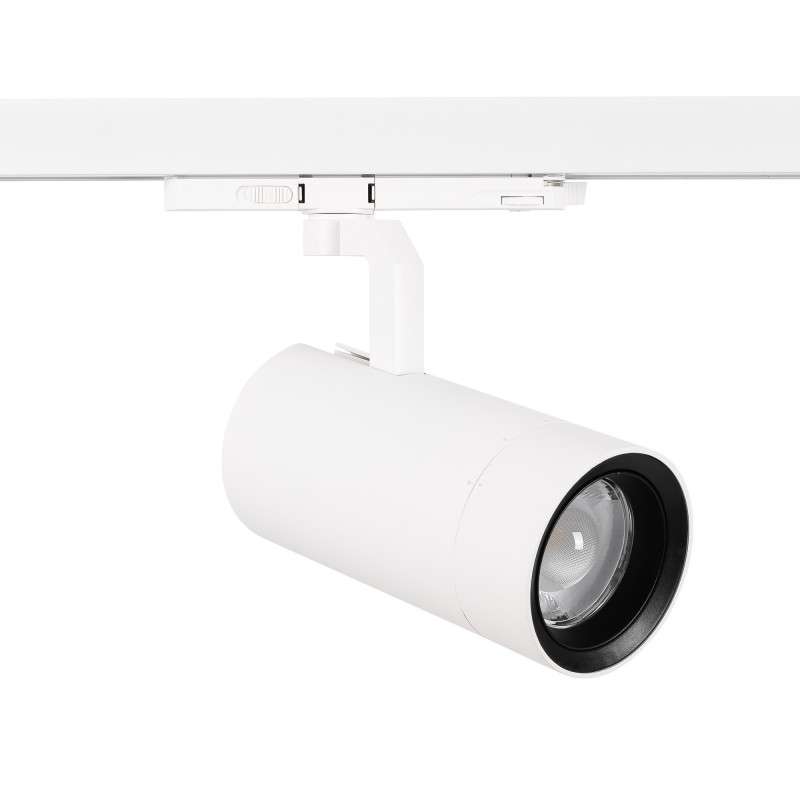 LED CCT 3-phase track spotlight - 35W - ZOOM 20º- 60º - CRI 90