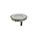 Kit 6 recessed LED spotlights Ø58x9mm 0,5W 12V-DC IP67