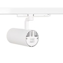 LED CCT 3-phase track spotlight - 35W - ZOOM 20º- 60º - CRI 90