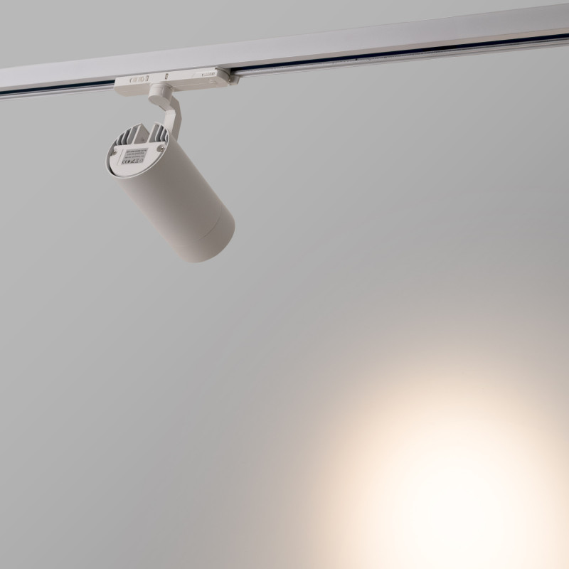 LED CCT 3-phase track spotlight - 35W - ZOOM 20º- 60º - CRI 90