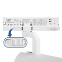 LED CCT 3-phase track spotlight - 35W - ZOOM 20º- 60º - CRI 90