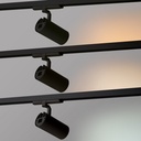 LED CCT 3-phase track spotlight - 35W - ZOOM 20º- 60º - CRI 90