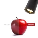 LED CCT 3-phase track spotlight - 35W - ZOOM 20º- 60º - CRI 90