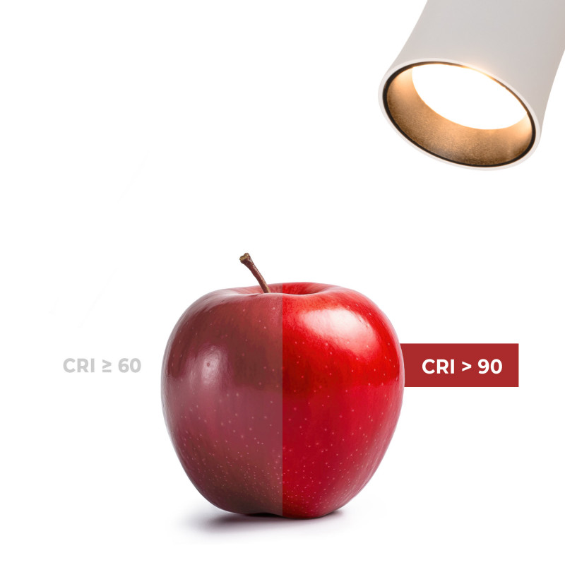 Architectural LED CCT 3-phase track spotlight - 40W - CRI 90 - KGP Driver