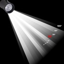 Architectural LED CCT 3-phase track spotlight - 40W - CRI 90 - KGP Driver