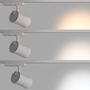 Architectural LED CCT 1-phase track spotlight - 40W - CRI 90