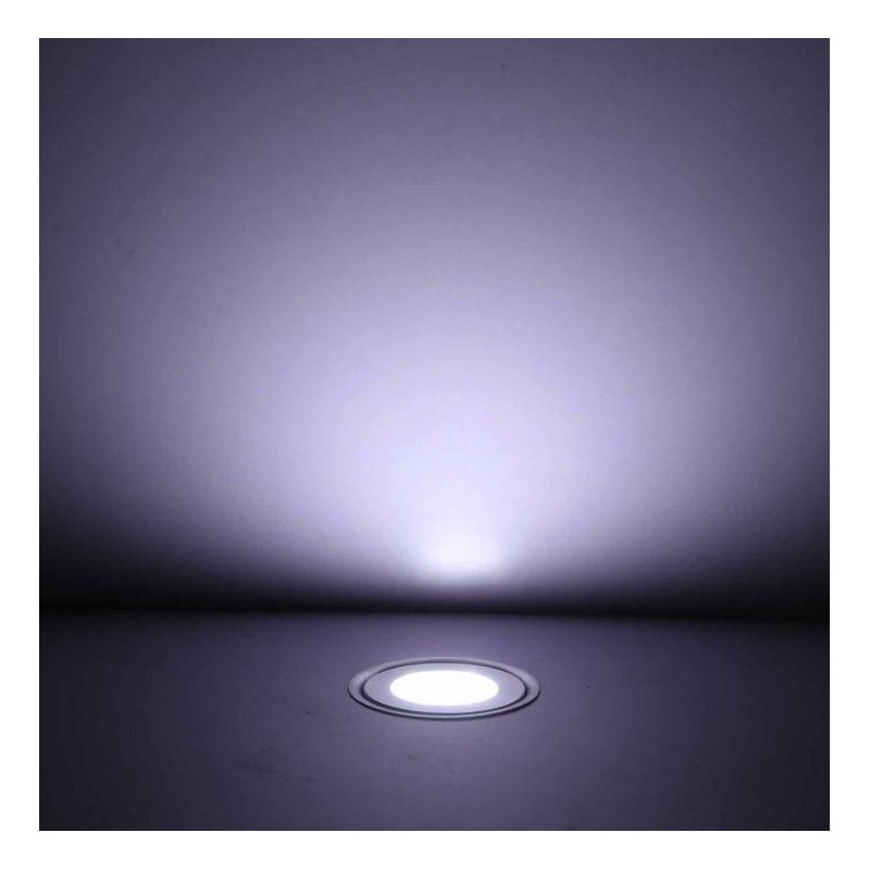 Kit 6 recessed LED spotlights Ø58x9mm 0,5W 12V-DC IP67