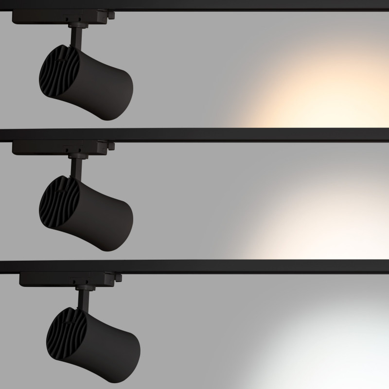 Architectural LED CCT 1-phase track spotlight - 40W - CRI 90