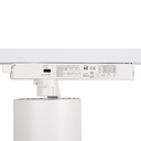 LED CCT 1-phase track spotlight - 35W - ZOOM 20º- 60º - CRI 90