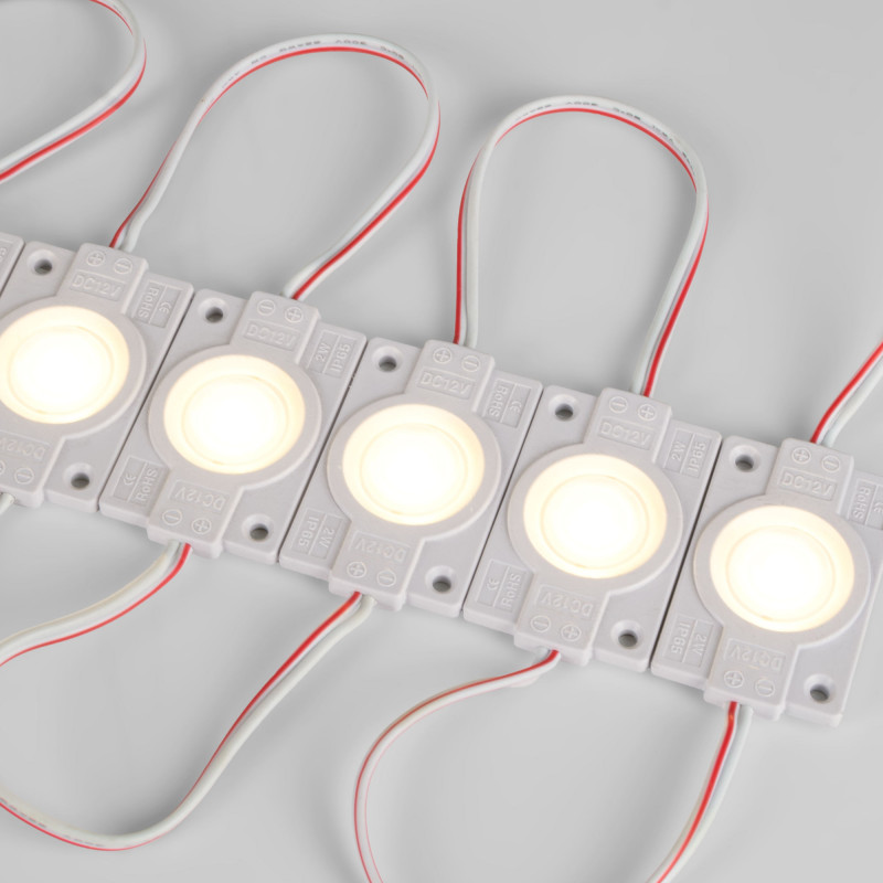 LED module for illuminated signs - 2W - 12V DC - IP65 - 165º - 3000K
